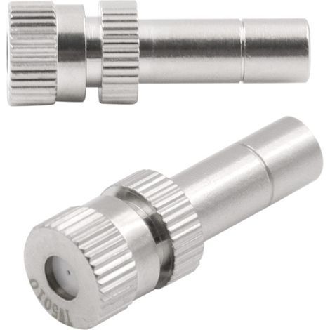 Lot de 10 buses de pulvérisation de 6 mm, pour jardins et terrasses, installation facile (0,15 mm) (1/5)