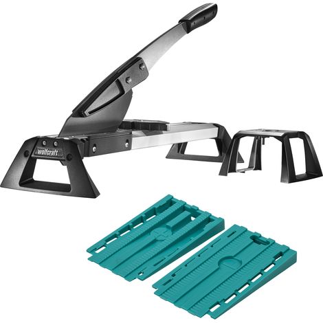 wolfcraft - Kit Presse Coupante VLC 800 pour Lames jusqu'à 11 mm et 30 Cales universelle - Pour pose de vinyle et stratifié - réf. 8638000