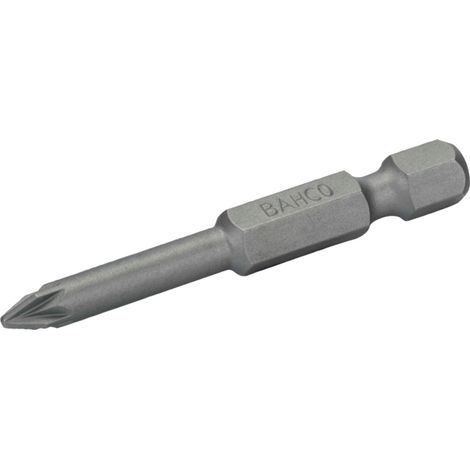 Bahco 1/4 Standard Schraubendreher Bits für PZ2-Pozidriv-Schrauben 50 mm - 5 Stk/Kunststoffbox (1/3)