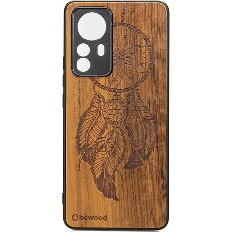 Bewood Xiaomi 12T Pro Custodia in legno Dreamcatcher IMBUIA
