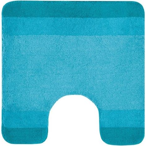 Alfombra de baño de poliéster BALANCE 55x55cm Azul Turquesa Spirella (1/2)