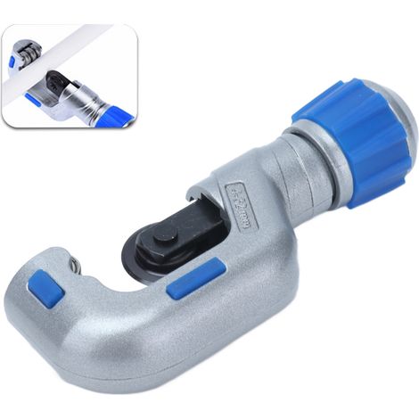 Coupe-tubes à roulement en acier inoxydable pour tuyaux en fer, cuivre et PVC, 4-32 mm. (1/5)