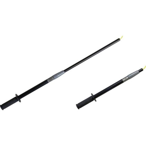 Electro PJP PerchTele Sonda PerchTele Presa 4mm CAT III 1000 V, CAT IV 600 V Nero, Grigio 1 pz.