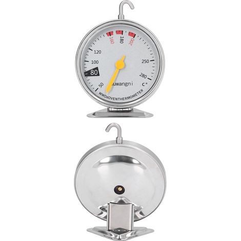 Thermomètre de four haute précision à suspendre en acier inoxydable résistant aux hautes températures, cadran alimentaire pour la cuisine, 50 à 280 °C (1/5)