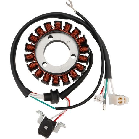 Compatible avec le stator de magnéto des motos Yamaha YB125 et YB125SPD, référence d'origine 3D9-H1410-10 (1/5)