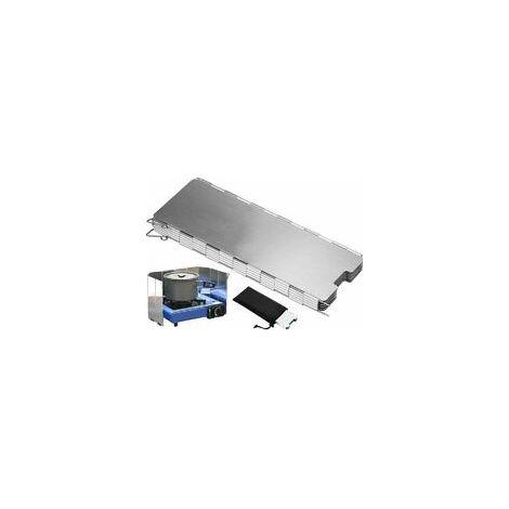 Paravent De Cuisinière - Paravent Pliable En Aluminium - Pour Réchaud De Camping Et Four À Feu De Bois - Lot De 12