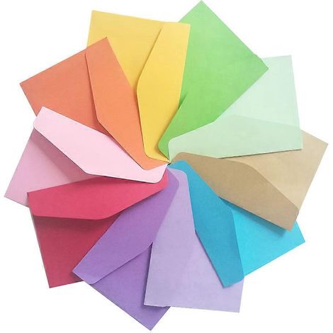 30 enveloppes en vélin, petites enveloppes, cartes, pochette bancaire, cartes de correspondance.-11.5X8.2cm