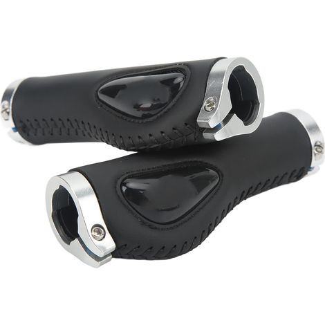 Poignées de guidon de vélo en caoutchouc élastique antidérapant, en cuir PVC, pour VTT et vélo pliant. (1/5)