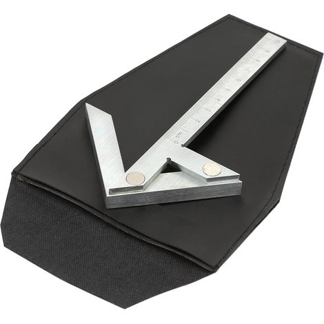 Équerre de centrage 10070 mm, calibre de centrage, repère de centre pour barres rondes