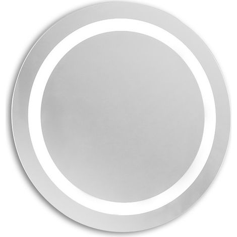 Specchio da bagno con illuminazione led integrata e sabbiature di alta precisione