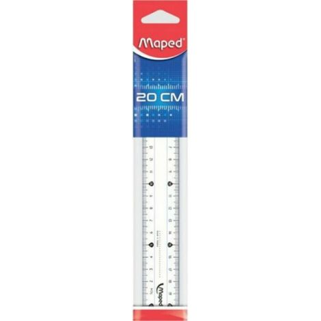 Righello scolastico Maped Essentials da 20 cm (1/2)