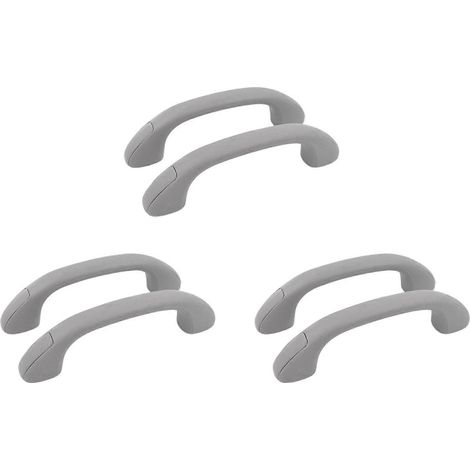 Lot de 3 poignées de toit grises 74611-0K040-A0 compatibles avec Toyota Hilux Vigo SR Pickup 2004-2015 (1/5)
