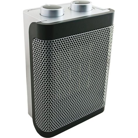 Chauffage de chantier électrique 500W/1000W – Protection antichute – Sécurité surchauffe – Pour espaces confinés et chantiers humides – Haba