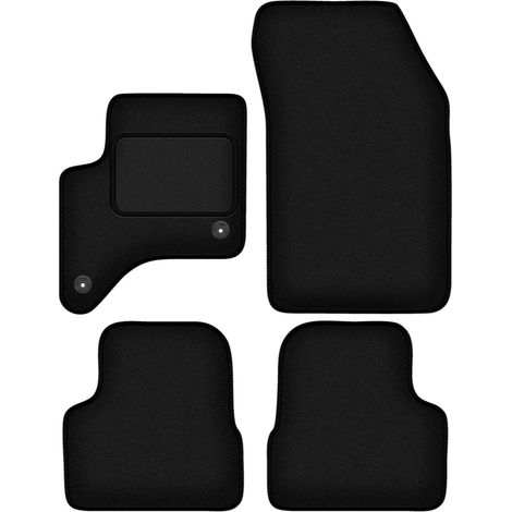 Tappetini auto in velluto nero per: Fiat 600 Hybrid (2024-)