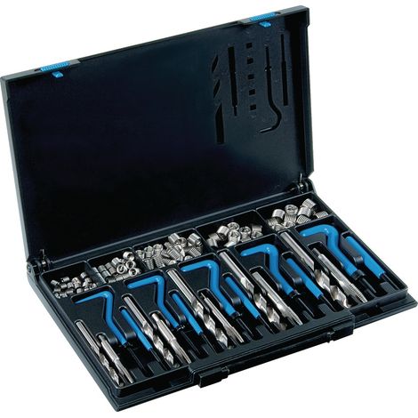 Kit di riparazione filetti DIN 8140 M5-M12 acciaio inossidabile 1,5xD