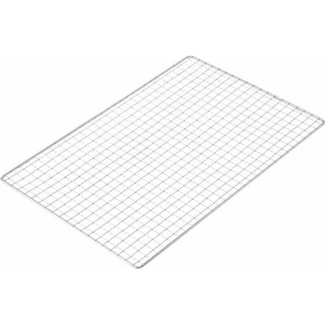 45x30 cm BBQ Grille Acier Inoxydable Grille Extérieure Cuisson Barbecue Accessoires