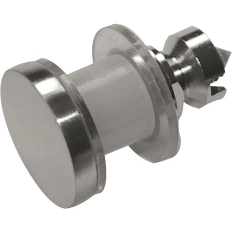 MARCHESI Befestigungszubehör für Griffe M6, einseitig, Glas, 8 - 12, Edelstahl (1/2)