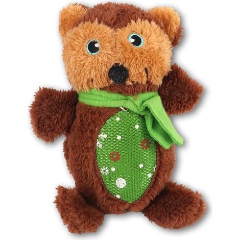 Jouet Vocal En Peluche Pour Chien - Jouet À Mâcher Résistant - Design Festif Noël - Pour Chiens Petits Et Moyens - 1 Pièce (1/5)