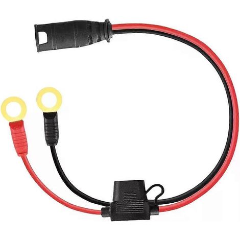 Für 55 cm Kabelbaum, kompatibel mit NOCO GC002 X-Connect M6 (6 mm) Ösenanschluss für NOCO Genius Smart-Batterieladegeräte-JXLGV (1/4)
