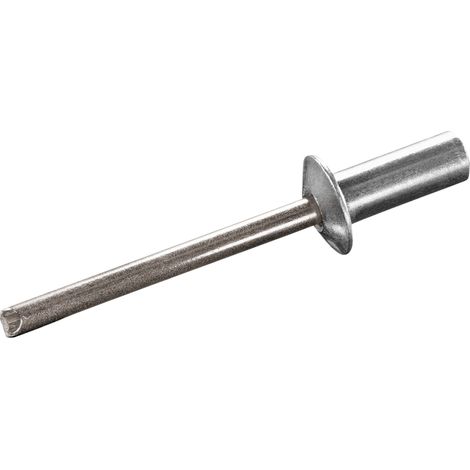 GOEBEL - 250 x Rivets étanches 4,8 x 18 mm - Aluminum / acier inoxydable A2 - Tête plate - CUP - 2120148180 - ISO15975 (1/5)
