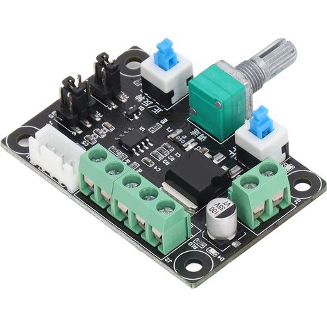 Module de commande de moteur pas à pas, régulation de vitesse par impulsions PWM, carte de contrôle CW et CCW, 8-24 V CC (1/5)