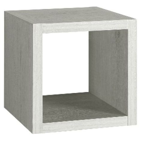 PENSILE A GIORNO SOSPESO MOD. UNIKA cm 20x22,5xH.20 Olmo scuro