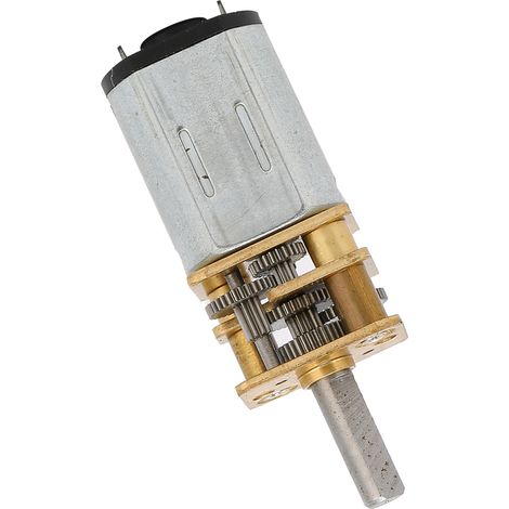 JW-12FN20 Drehzahlreduziermotor, Mikro-DC6V, 50 U/min, 3x10mm Welle für elektronische Türschlösser und Büroautomation (1/5)