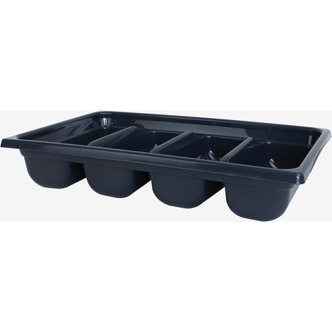 Range-couverts sans couvercle GN 1/1 - gris - Gilac