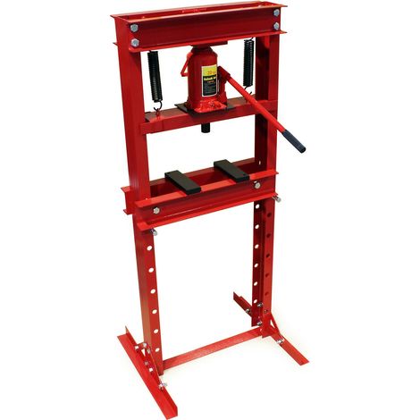 Pressa idraulica pressa da officina pressa a telaio 20 ton pressa a cremagliera rossa 160000572