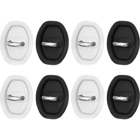 16Pièces Caches Verrouillage Portes Silicone Auto Coloré ABS