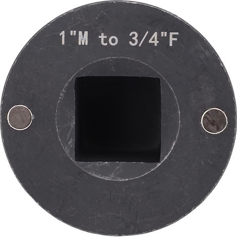 Adattatore per bussole a impatto a basso profilo, riduzione in metallo ad alta resistenza per spazi ristretti 1" M-3/4" F (1/5)