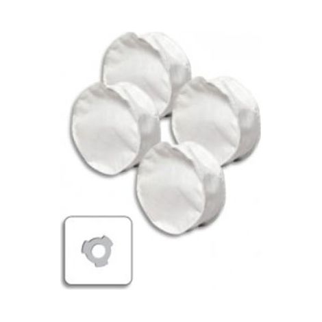 4 sacs de type Hepa courts à 3 crans pour centrales d'aspiration Mvac M20, Cyclovac TDSAC70N