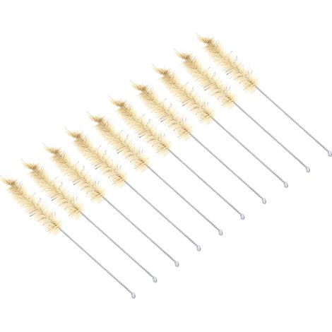 Lot de 10 goupillons de nettoyage pour tubes à essai en verre, outils de nettoyage pour tubes et flacons, petit format (1/5)