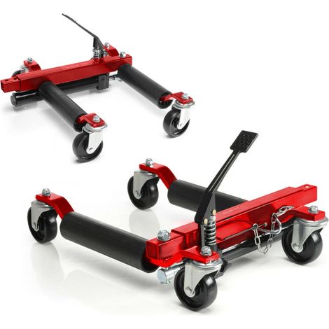 Par de portacoches hidraulicos para mover coches en parado, 1360 kilos (1/4)