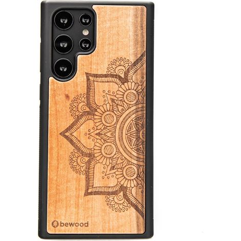 Custodia in legno per Samsung Galaxy S22 Ultra MANDALA MELO (1/3)