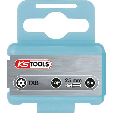 KS Tools 1/4 EDELSTAHL Bit, 25 mm, TB10, 5er Pack (1/3)