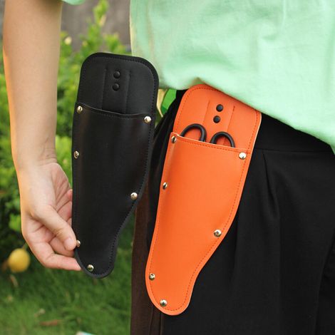 Étui de protection pour ciseaux d'électricien, sac de rangement multifonctionnel pour sécateurs, étui portable en cuir pour cisailles de jardin (1/5)