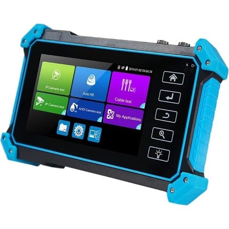 Testeur de vidéosurveillance prenant en charge la caméra IP Testeur De Vidéosurveillance IP 5.4 Pouces, Testeur De Caméra AHD CVI TVI SDI, Entrée VGA 4K, Sécurité IPC, Mini Testeur De Moniteur Portabl (1/5)