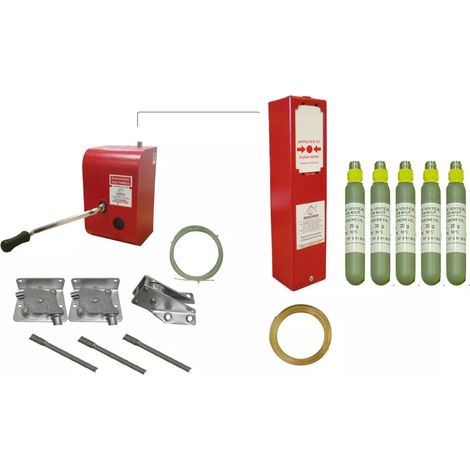 Kit treuil pneumatique : ensemble complet 602 - BLUETEK- HKIT602