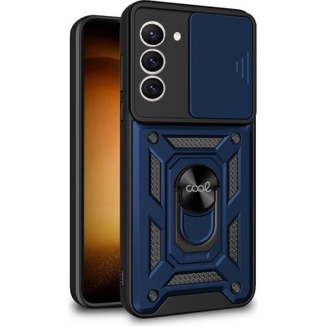 Carcasa COOL para Samsung S911 Galaxy S23 Hard Ring Marino