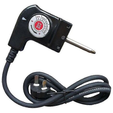 Cordon d'alimentation de cuisinière électrique Coupleur de contrôle de température de prise de marmite électrique (1/3)