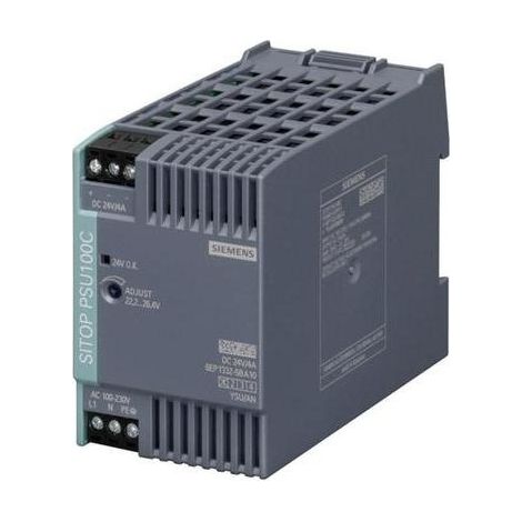 Siemens SITOP PSU100C alimentatore 96 W 24 V 4 A