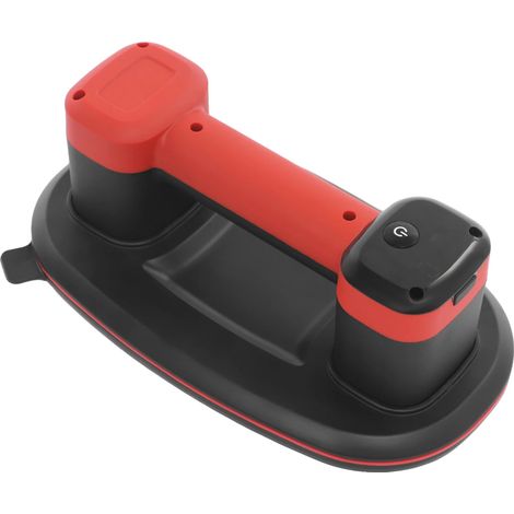 Elektrischer Staubsauger-Düsenheber, Digitalanzeige, Akku, rot (1/2)