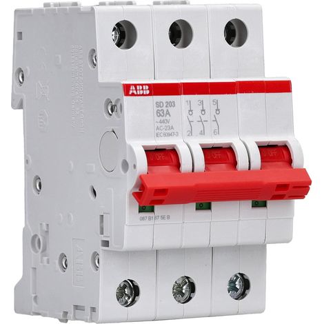 ABB SD203/63 INTERRUTTORE-SEZIONATORE 3P 63A