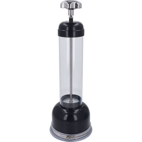 Pompe respiratoire pour veaux, en acier inoxydable, aspiration réglable, respirateur Portable pour nouveau-né, pour bétail, noir (1/5)