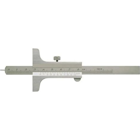 Limit 26450106 Calibrador de Profundidad Acero Inoxidable Cromado