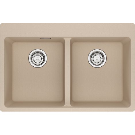 Franke MRG 620-34-34 FTL. Tipo di lavello: Lavello montato su piano, Forma del lavandino: Rettangolare, Materiale del lavandino: Fragranito. Larghezza: 760 mm, Pro... - MRG620-34-34 FTL - 114.0661.697 (1/2)