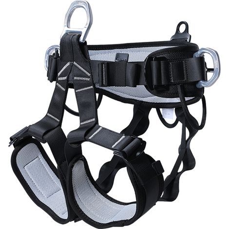 Ceinture d'escalade, ceinture de sécurité professionnelle renforcée avec anneau de connexion en alliage de magnésium, ceinture d'élan pour l'escalade, le sauvetage incendie et la descente en rappel.