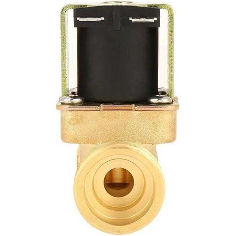 DC12V G3/4 Elektromagnetventil, normalerweise geschlossen, Messing-Magnetventil, NC-Magnetventil (G3/4 DC12V) (1/4)