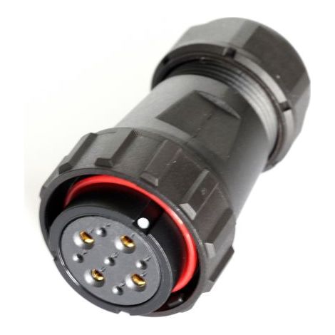 Connecteur circulaire RS PRO, Standard 9 contacts, Montage sur câble, raccordement A souder ( Prix pour 1 )
